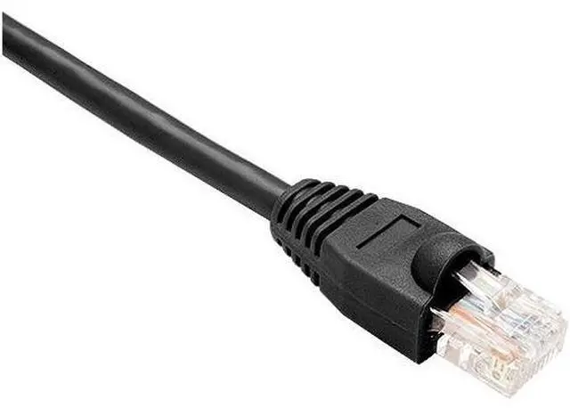 Alt view image 3 of 4 - Oncore Power PC6-06F-BLK-S 6 ft. Cat 6 Black Snagless Booted Patch Cable