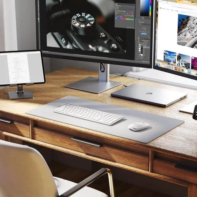 Alt view image 4 of 5 - ALOGIC ECHELON COMPACT USB-C RECHARGEABLE BLUETOOTH KEYBOARD FOR MAC (WHITE), US