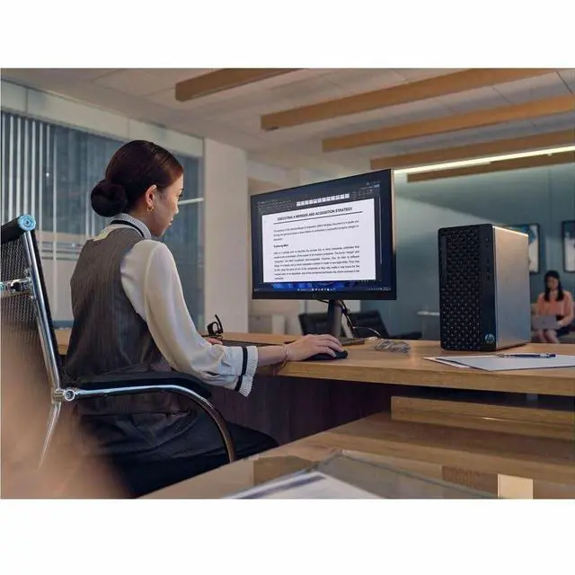Alt view image 12 of 15 - HP ProDesk 4 G1i Desktop Computer - Intel Core Ultra 7 265 - vPro Technology - 16 GB - 512 GB SSD - Tower - Jack Black - Intel Q870 Chip - Windows 11 Pro - Intel DDR5 SDRAM - English Keyboard - 280 W