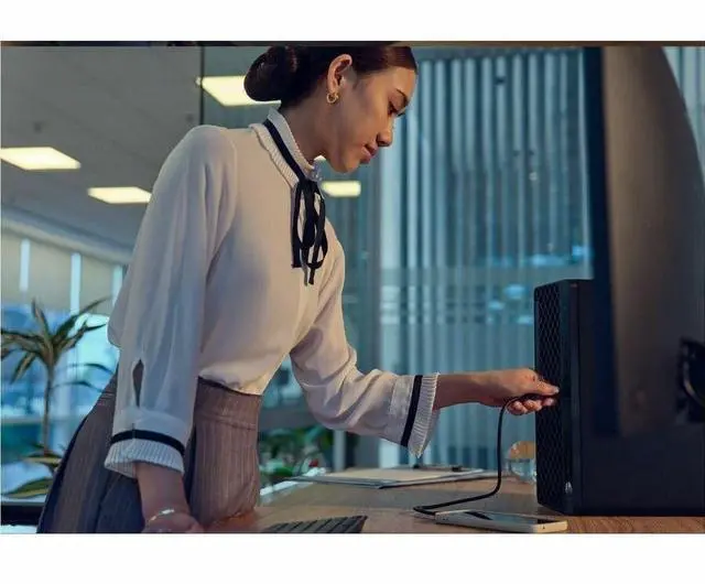 Alt view image 14 of 15 - HP ProDesk 4 G1i Desktop Computer - Intel Core Ultra 7 265 - vPro Technology - 16 GB - 512 GB SSD - Tower - Jack Black - Intel Q870 Chip - Windows 11 Pro - Intel DDR5 SDRAM - English Keyboard - 280 W