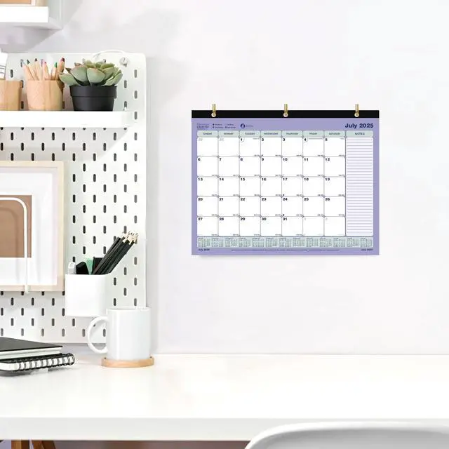 Alt view image 5 of 7 - Brownline Academic 13-Month Desk Pad Calendar 11 x 8.5 2025-2026 CA181721