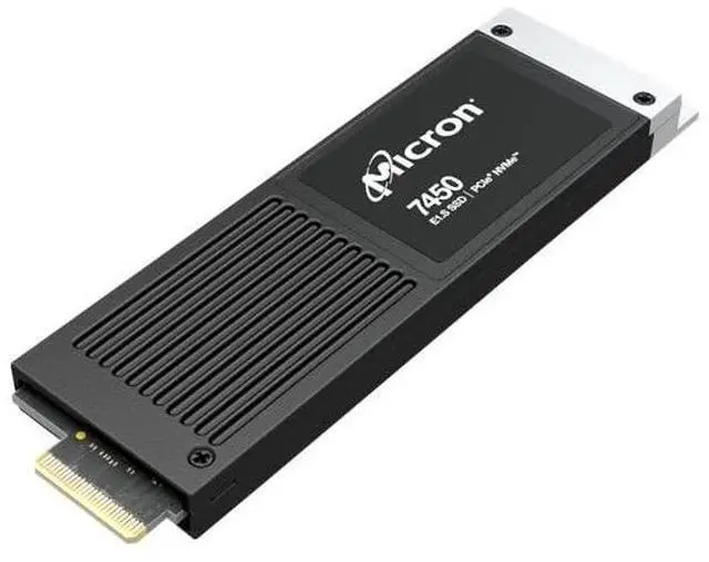 Alt view image 3 of 4 - Micron 745 Pro 3840GB NVMe E1.S (15mm) TGP-Opal Enterprise SSD (MTFDKCE3T8TFR-1BC15ABYYR)