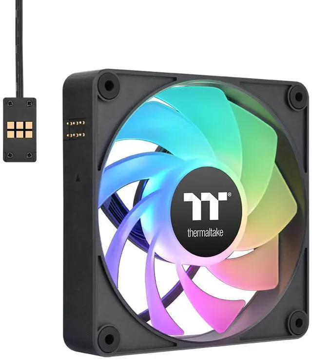 Alt view image 3 of 13 - Thermaltake CT120 EX Reverse ARGB Sync PC Cooling Fan, 3 Pack, CL-F192-PL12SW-A