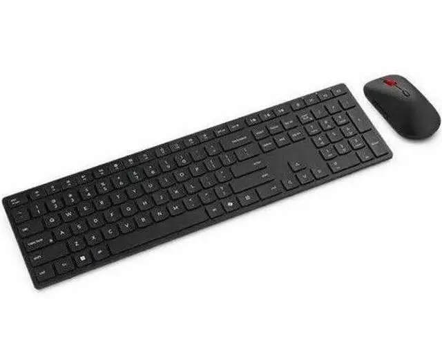 Alt view image 10 of 10 - Lenovo Wireless Multi-Mode Pro Combo Keyboard and Mouse 6000 US English 4X31S04810