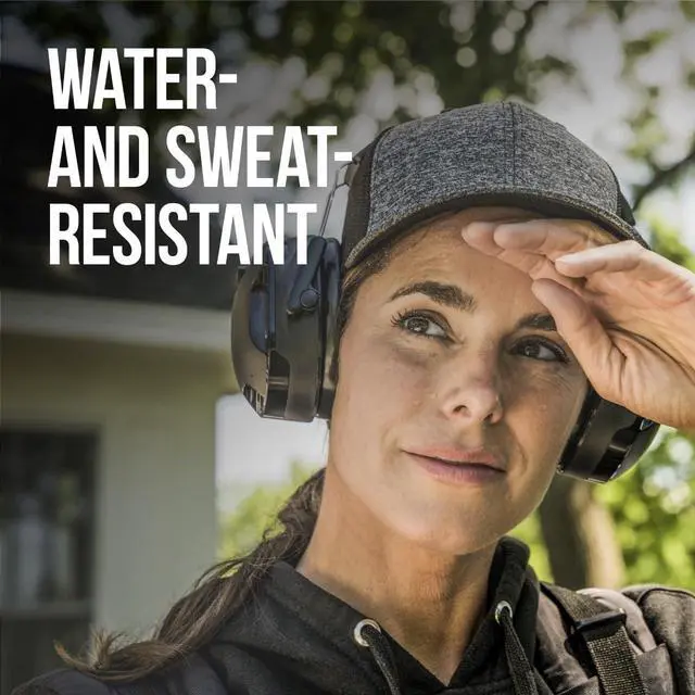 Alt view image 6 of 7 - 3M WorkTunes Connect + Solar Wireless Hearing Protector 90573-DC