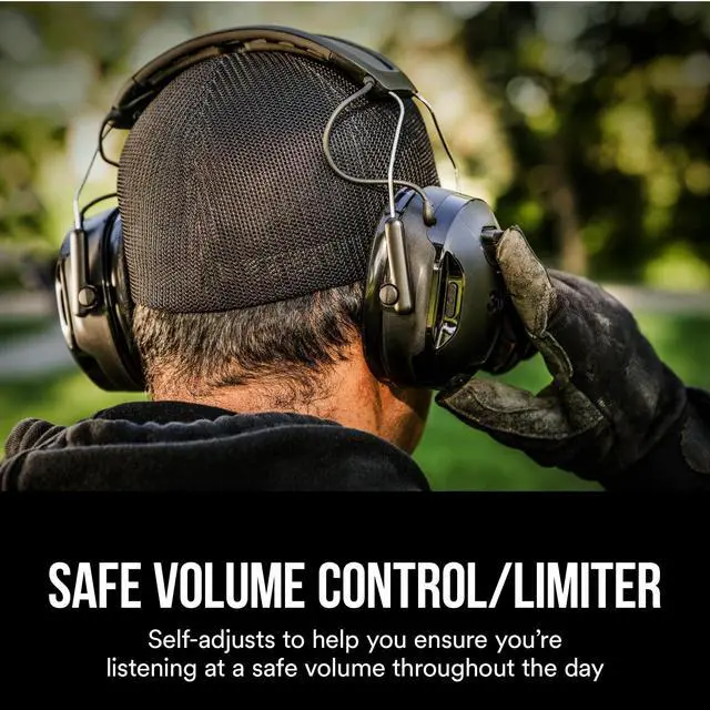 Alt view image 7 of 7 - 3M WorkTunes Connect + Solar Wireless Hearing Protector 90573-DC