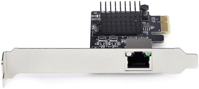 Alt view image 7 of 10 - StarTech 1-Port 5G Gigabit PCIe Network Adapter Card, 5G/2.5G/1G/100M/10M PCI Express LAN Card, Realtek RTL8126, Windows and Linux, TAA Compliant
