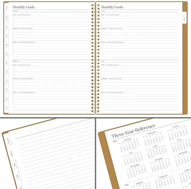Alt view image 2 of 7 - Cambridge 2026 Planner, Weekly & Monthly, 8.5" x 11", Large, WorkStyle Focus, Sunbaked Clay