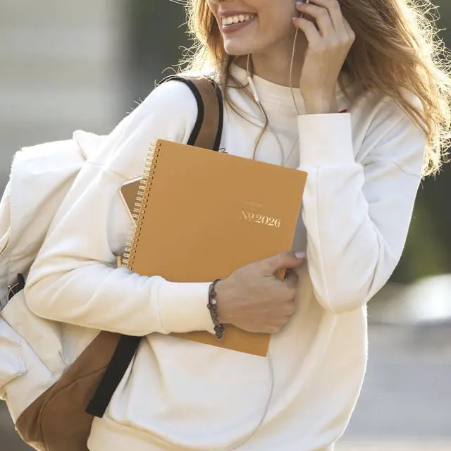 Alt view image 5 of 7 - Cambridge 2026 Planner, Weekly & Monthly, 8.5" x 11", Large, WorkStyle Focus, Sunbaked Clay