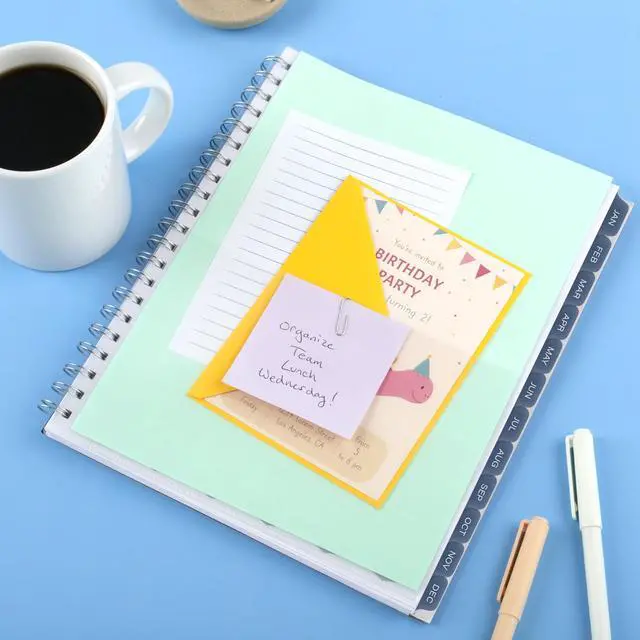 Alt view image 3 of 7 - Cambridge 2026 Planner, Weekly & Monthly, 8-1/2" x 11", Large, Abyss 1756-905-26