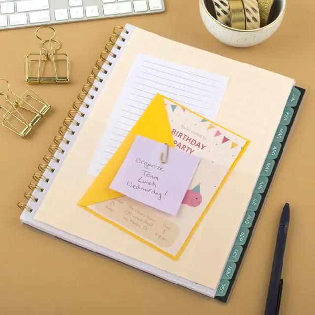 Alt view image 6 of 7 - Cambridge 2026 Planner, Weekly & Monthly, 8-1/2" x 11", Large, Emerald Isle