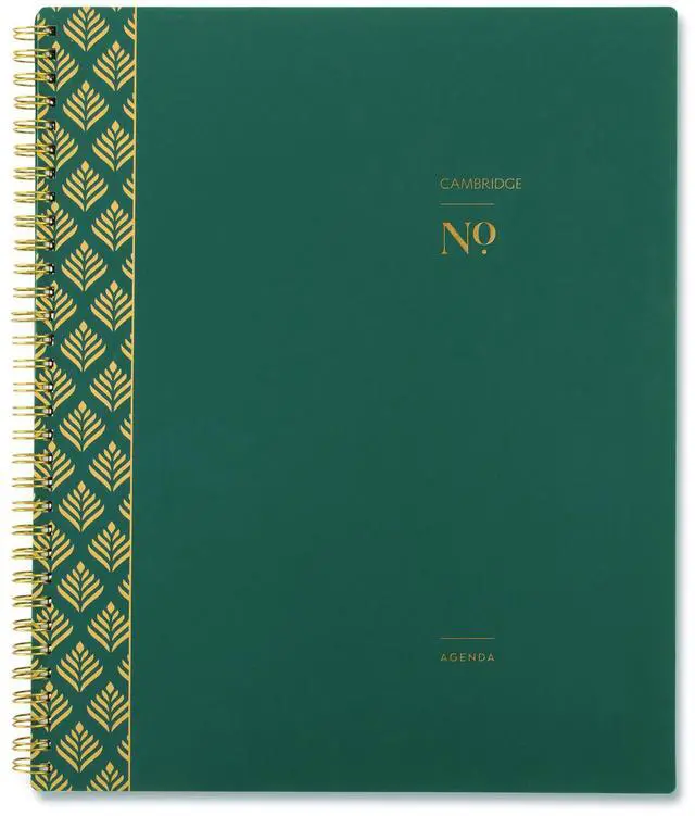 Main image of WorkStyle Poly Monthly Planner 11 x 8.5 Teal Cover 12 Month Jan-Dec: 2026 160690012