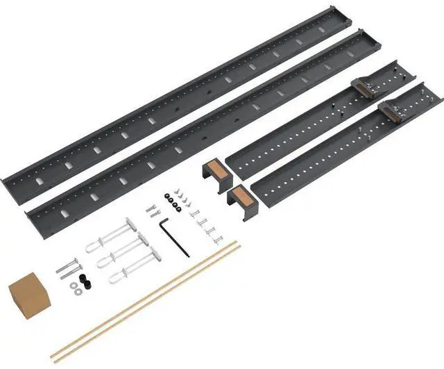 Main image of Heckler Design Mounting Rail Kit for Display Wall Mount Black Gray