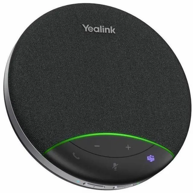 Main image of Yealink SP92 Conference Speaker and Microphone with Al Noise Cancellation, 20H Call Time, 13ft Pick-up, 360? Omni Mic 50mm Full-Duplex Speaker, Bluetooth 5.3/USB Speakerphone for Teams