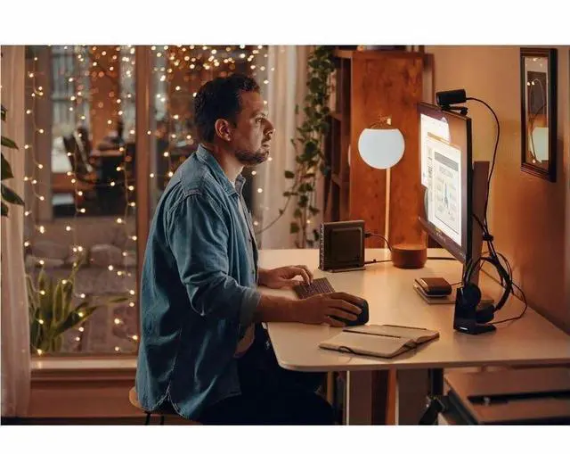 Alt view image 12 of 15 - HP EliteDesk 8 G1a Desktop Computer - AMD Ryzen AI 5 PRO 340 - 16 GB - 512 GB SSD - Mini PC - Jack Black - AMD Chip - Windows 11 Pro - AMD Radeon 840M Graphics DDR5 SDRAM - English Keyboard - IEEE 802