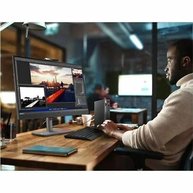 Alt view image 11 of 15 - Lenovo ThinkCentre neo 50q Gen 4 12LN0069US Desktop Computer - Intel Core i5 13th Gen i5-13420H - 8 GB - 512 GB SSD - Tiny - Black - Intel Chip - Windows 11 Pro - Intel UHD Graphics DDR4 SDRAM - Engli