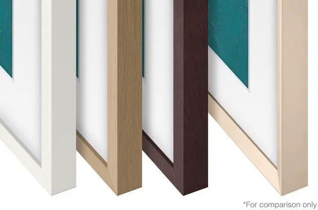 Alt view image 17 of 20 - Samsung Customizable Bezel for Samsung The Frame 55" (Modern White)