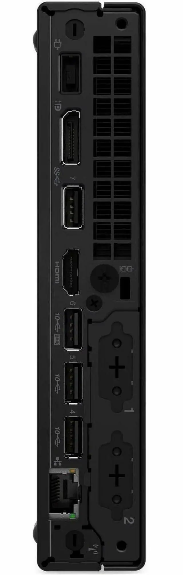 Alt view image 12 of 12 - Lenovo ThinkCentre M90q Gen 6 13AC001YUS Desktop Computer - Intel Core Ultra 7 265 - 16 GB - 512 GB PCI Express NVMe 4.0 x4 SSD - Tiny - Black - Intel Q870 Chip - Windows 11 Pro - Intel DDR5 SDRAM - E