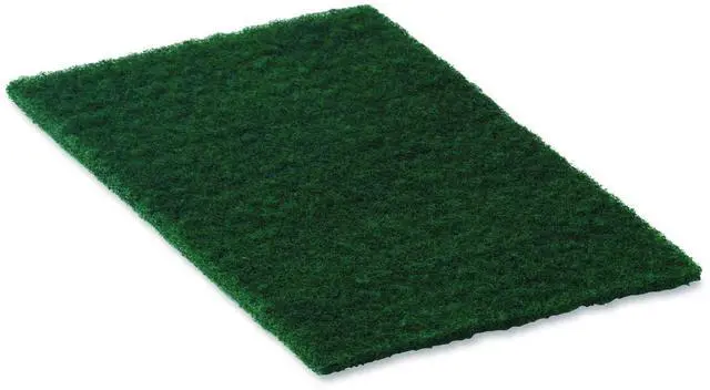 Main image of 90-96 Medium Duty Hand Cleaning Pad 6" x 9" Green 60/Carton 510114