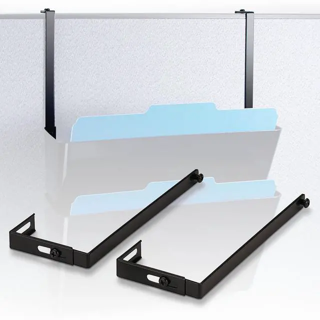 Alt view image 18 of 20 - Officemate Partition Hanger,Adjustable,PK2  21460