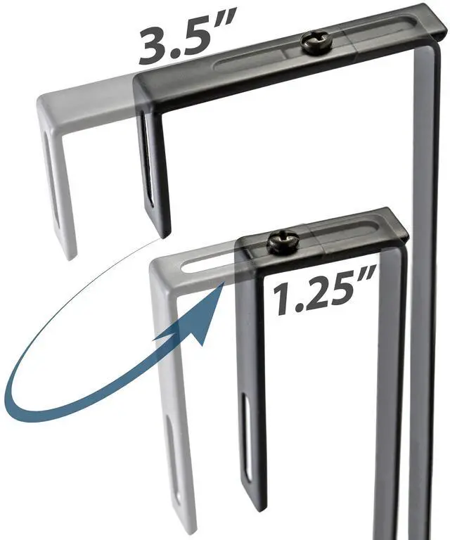 Alt view image 15 of 20 - Officemate Partition Hanger,Adjustable,PK2  21460