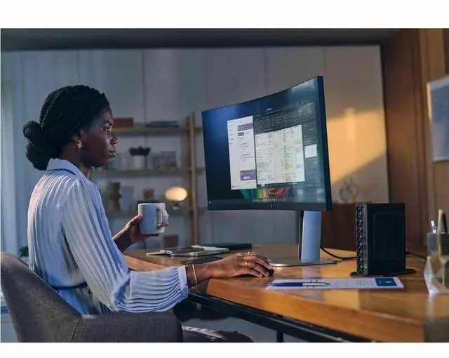 Alt view image 15 of 15 - HP EliteDesk 8 G1a Desktop Computer - AMD Ryzen AI 5 PRO 340 - 16 GB - 512 GB SSD - Mini PC - Jack Black - AMD Chip - Windows 11 Pro - AMD Radeon 840M Graphics DDR5 SDRAM - English Keyboard - IEEE 802