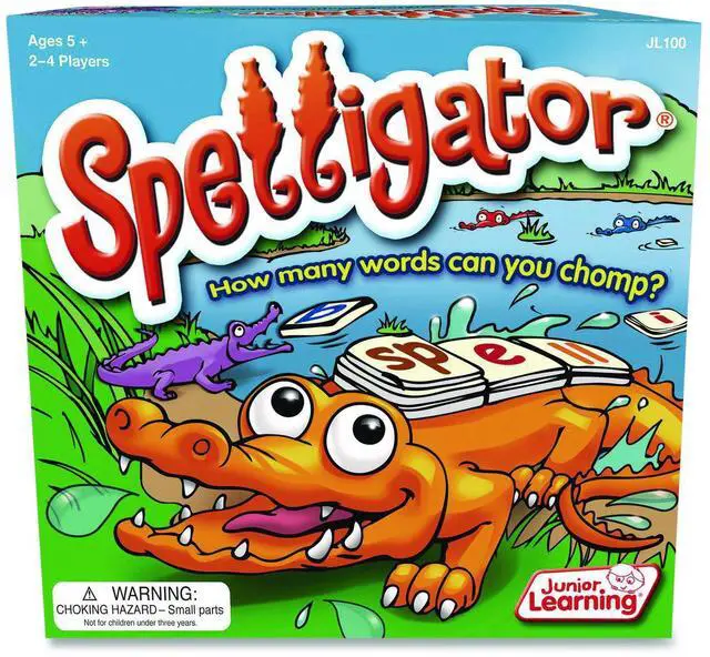 Alt view image 11 of 11 - JUNIOR LEARNING SPELLIGATOR GAME
