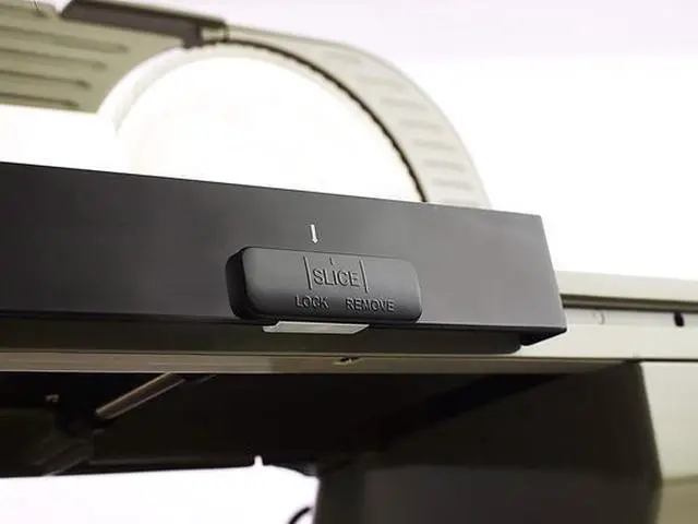 Alt view image 8 of 12 - Chef'sChoice 615A Electric Meat Slicer Features Precision Thickness Control and Tilted Food Carriage for Fast and Efficient Slicing with Removable Blade for Easy Clean, 7", Gray