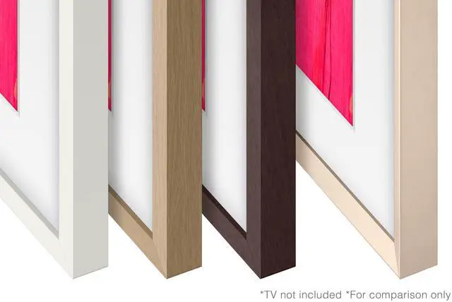 Alt view image 5 of 7 - Samsung 85" The Frame Customizable Bezel Sand Gold Metal