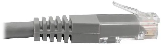Alt view image 7 of 9 - Tripp Lite Premium N200-002-GY RJ-45 Patch Network Cable