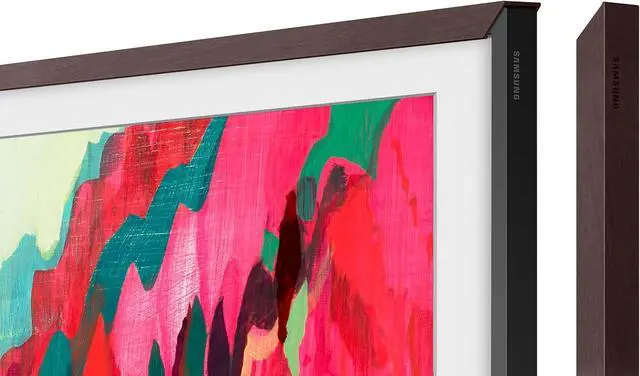 Alt view image 8 of 14 - Samsung 75" The Frame Customizable Bezel, Modern Brown - VG-SCFF75BWBZA (2025)