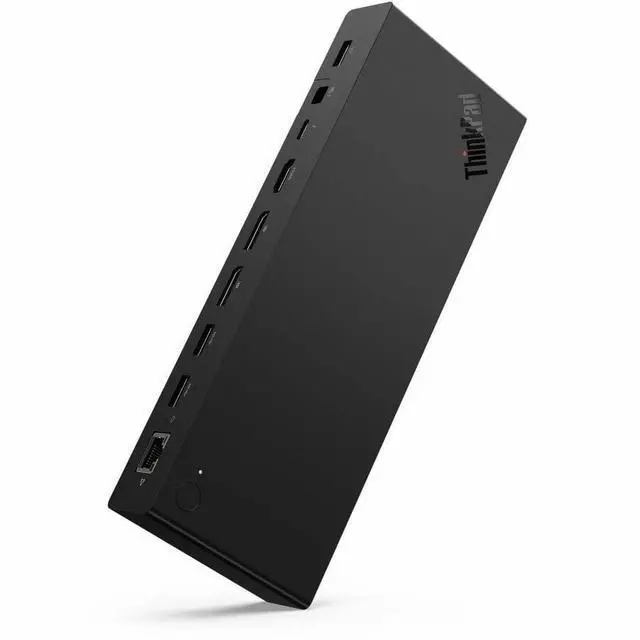 Alt view image 14 of 15 - Lenovo ThinkPad Thunderbolt 4 Smart Dock Gen2 7500 - US - for Notebook, Display Screen, Monitor - Charging Capability - 135 W - Thunderbolt 4 - 4 Displays Supported - 8K @ 60Hz, 4K @ 144Hz - 7680 x 43