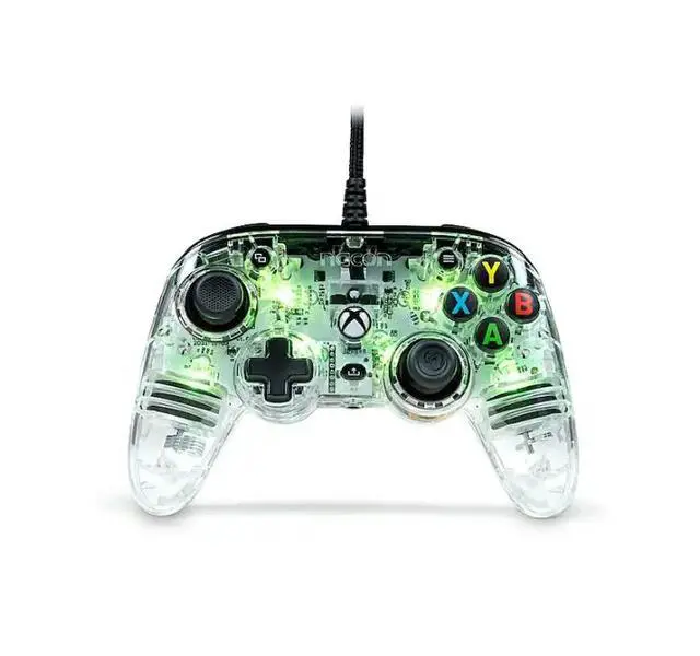Alt view image 2 of 5 - Nacon Limited Edition Colorlight Wired Controller for Xbox One, Xbox X/S, PC - Multi