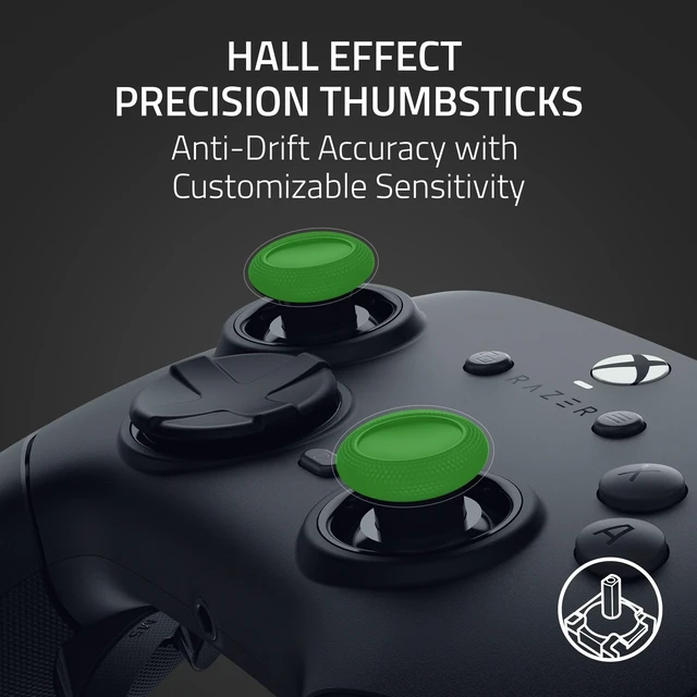Alt view image 5 of 7 - Razer Wolverine V3 Tournament Edition Wired Gaming Controller with 6 Remappable Buttons, Designed for Xbox Series X|S, PC - White