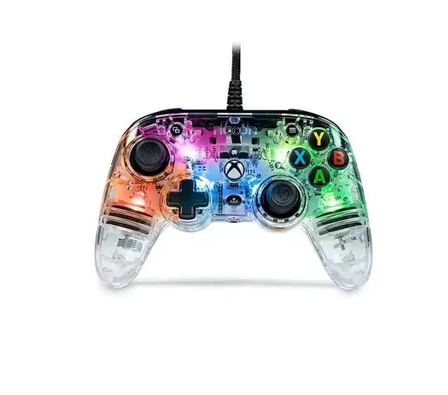 Alt view image 5 of 5 - Nacon Limited Edition Colorlight Wired Controller for Xbox One, Xbox X/S, PC - Multi