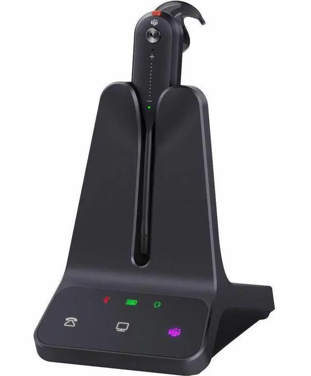 Alt view image 4 of 10 - Yealink 1208711 WH63 E2 Teams - Convertible DECT Wireless Headset - E2 version - Microsoft Teams certified