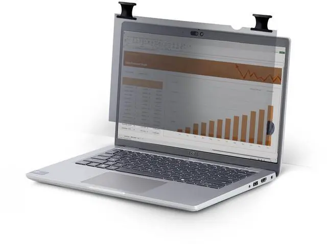 Alt view image 2 of 7 - StarTech 13.3-inch 16:9 Bright Privacy Screen Filter with Touch Flip-Over 75% Light Transmittance Anti-Glare Privacy Filter