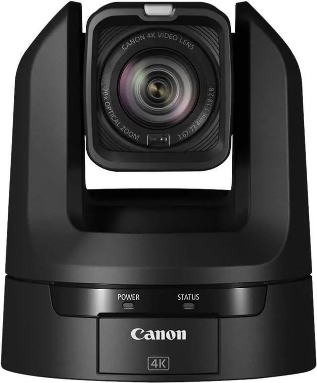 Alt view image 20 of 20 - Canon CR-N100 4K NDI PTZ Camera with 20x Zoom (Satin Black)