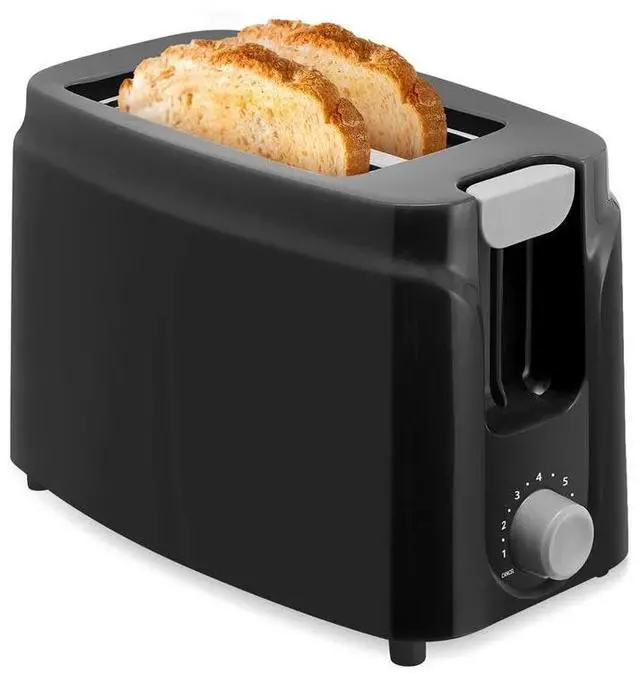 Main image of Kalorik Deluxe Sapphire Diamond Coated Non-Stick 2 Slice Toaster - Black