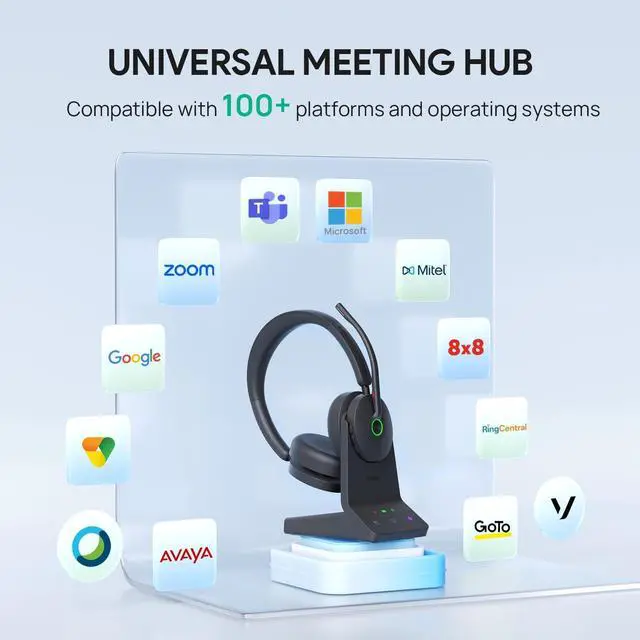 Alt view image 7 of 7 - Yealink WH68 Headset