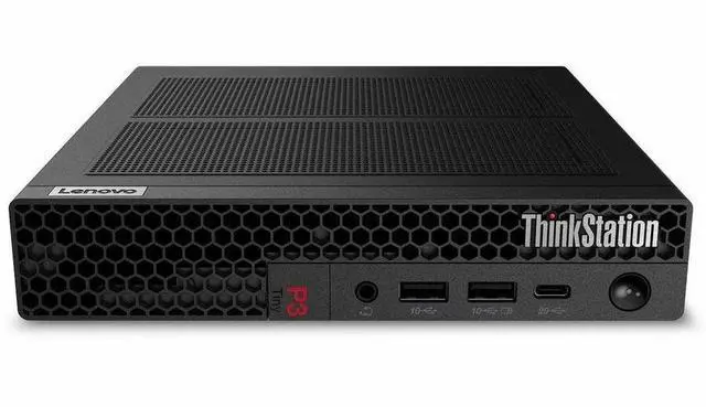 Alt view image 9 of 15 - Lenovo ThinkStation P3 Gen 2 30K50051US Workstation - 1 x Intel Core Ultra 7 265 - 32 GB - 1 TB SSD - Tiny - Black - Intel Q870 Chip - Windows 11 Pro - 1 x NVIDIA RTX A400 4 GB Graphics - NVMe Control