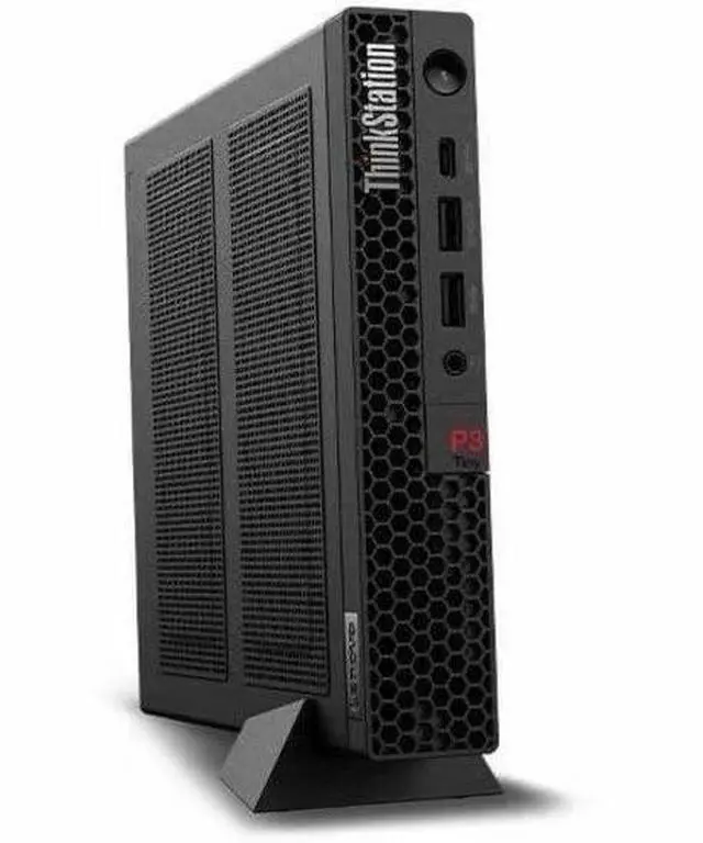 Alt view image 13 of 15 - Lenovo ThinkStation P3 Gen 2 30K50051US Workstation - 1 x Intel Core Ultra 7 265 - 32 GB - 1 TB SSD - Tiny - Black - Intel Q870 Chip - Windows 11 Pro - 1 x NVIDIA RTX A400 4 GB Graphics - NVMe Control
