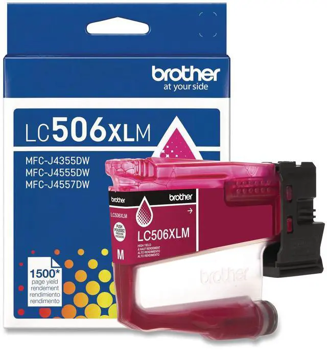 Main image of Brother Genuine LC506XLM High Yield Magenta Ink Cartridge