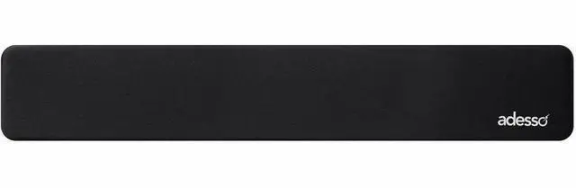 Alt view image 8 of 15 - Adesso TRUFORM P330 Full Size Keyboard Wrist Rest - Rubber, Fiber, Memory Foam - Anti-slip - Keyboard