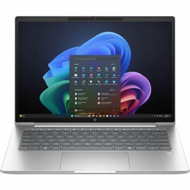 Alt view image 10 of 14 - HP ProBook 4 G1q 14" Copilot+ PC Notebook - WUXGA - Qualcomm Snapdragon X X1-26-100 - 16 GB - 512 GB SSD - English Keyboard - Pike Silver - 1920 x 1200 - Windows 11 Pro - Qualcomm Adreno - In-pla