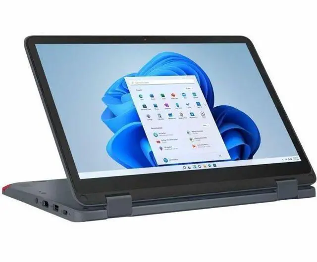 Alt view image 13 of 13 - Lenovo 500w Yoga Gen 4 12.2" Touch Screen Intel Processor N100 4GB Memory 128 GB SSD Windows 11 Pro 82VQ000EUS