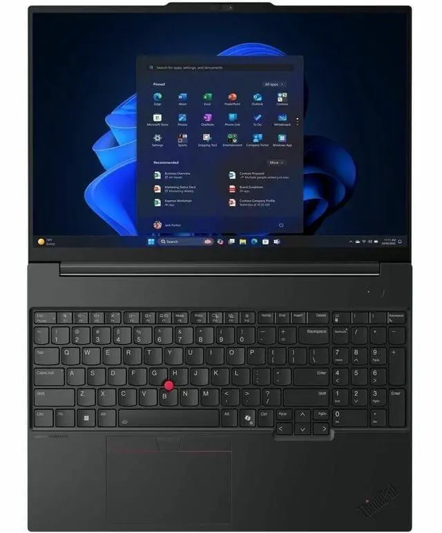 Alt view image 19 of 20 - Lenovo ThinkPad E16 Gen 3 21TF0026US 16" Touchscreen Notebook - Intel Core 7 240H (2.50 GHz) - 16 GB - 512 GB SSD - Windows 11 Pro - Webcam - IEEE 802.11ax Wireless LAN Standard