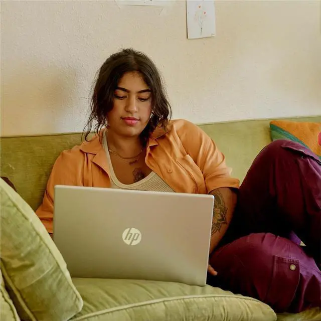 Alt view image 20 of 20 - HP 15-fd0586nr 15.6" Full HD Touchscreen Laptop, Intel Core i5-1334U 1.3GHz, 8GB RAM, 512GB SSD, Windows 11 Home, Natural Silver