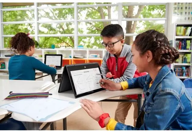 Alt view image 19 of 20 - HP Fortis x360 G3 J 11.6" Touchscreen Rugged Convertible 2 in 1 Chromebook HD 1366 x 768 Intel Celeron N5100 (4 Core) 1.10 GHz 8 GB Total RAM 8 GB On-board Memory 64 GB Flash Memory Model 7L302UT#ABA