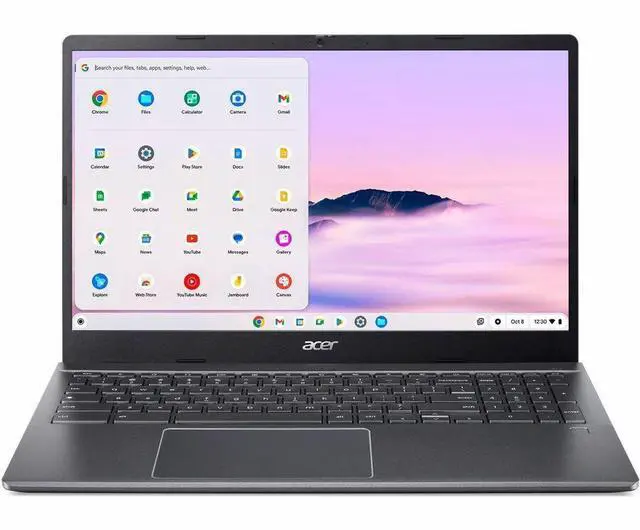 Alt view image 3 of 3 - Acer Chromebook Plus 515 CBE595-2T CBE595-2T-538C 15.6" Touchscreen Chromebook - Full HD - Intel Core 5 120U - 16 GB - 256 GB SSD - English (US) Keyboard - Iron